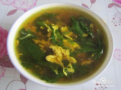 芹菜葉雞蛋湯的美味做法
