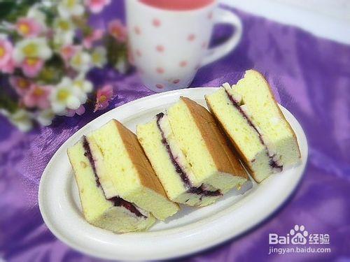 香蕉藍莓蛋糕