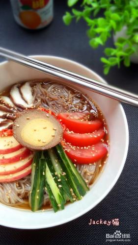 韓式冷麵怎麼做