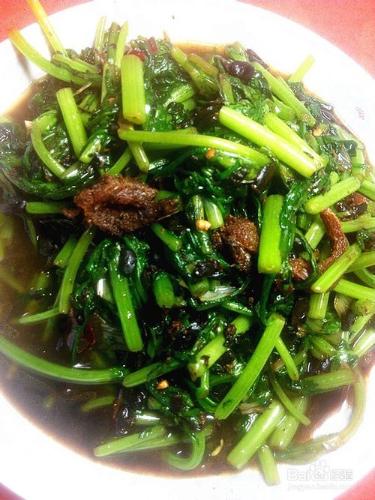 怎麼做豆豉沙丁魚請茼蒿