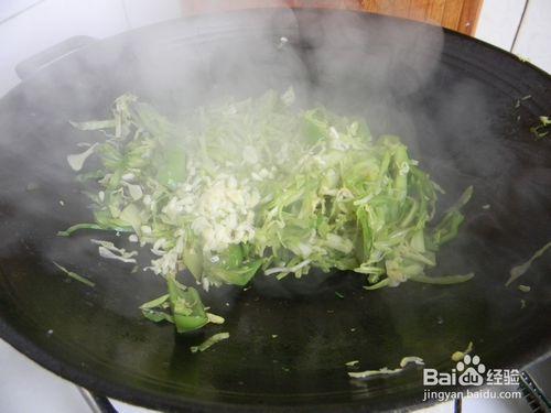 營養素食——包菜炒尖椒