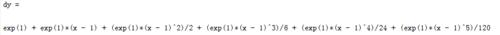 如何用matlab求單變元函數的泰勒級數