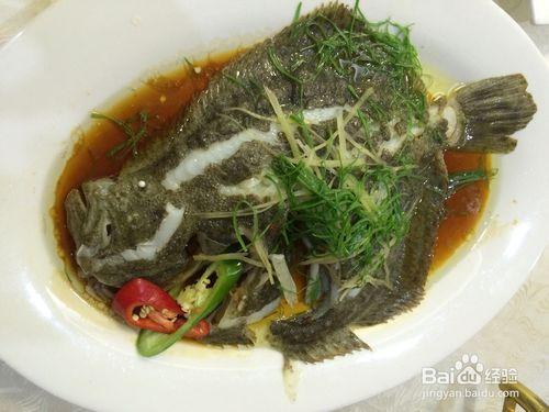 家常菜清蒸多寶魚