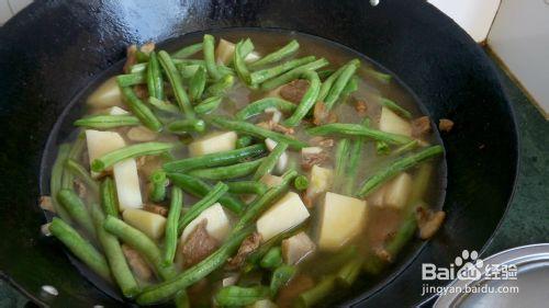 土豆豆角烀餅的家常做法