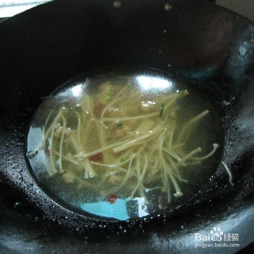 怎麼做金針菇煮麵