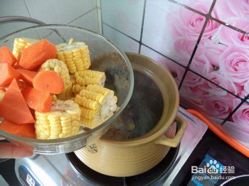 營養靚湯——玉米淮山鯽魚湯