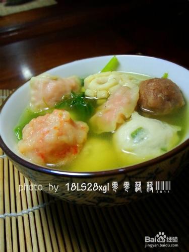 家常菜：三鮮丸子湯