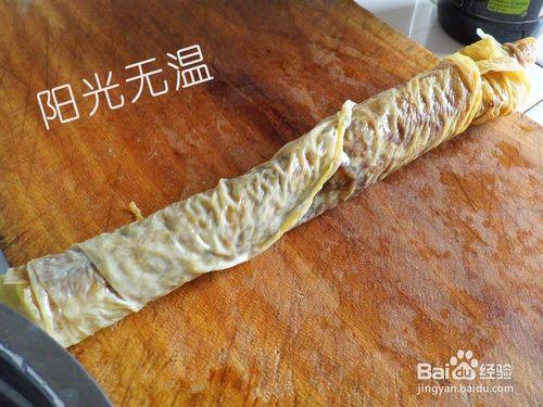 【吃貨系列】原味豆腐卷/千層豆卷