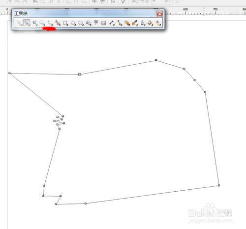 怎樣使用coreldraw的貝塞爾工具製作灰太狼