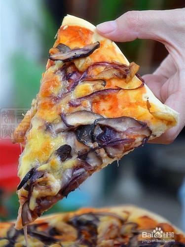 香菇雞肉披薩