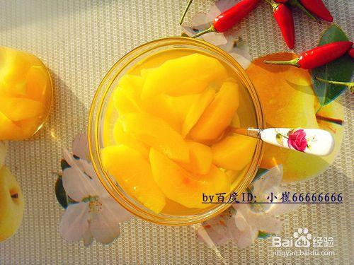黃桃罐頭——營養放心的黃桃罐頭怎麼做好吃