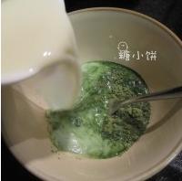 如何自制布丁-抹茶豆乳布丁