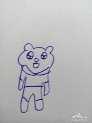 教你學畫畫：[3]怎麼畫好萌萌噠小熊？