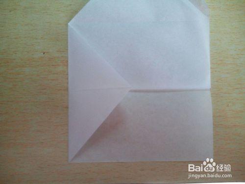 信封摺紙：樹葉信封