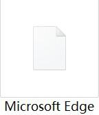 edge桌面圖標去掉快捷方式字樣不變成無圖案方法