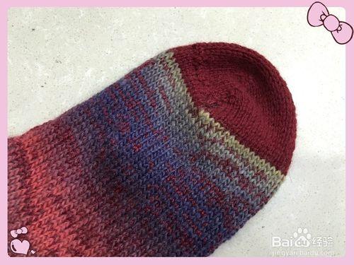 冬季漂亮溫暖厚襪編織法