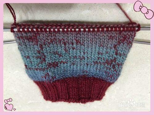 冬季漂亮溫暖厚襪編織法