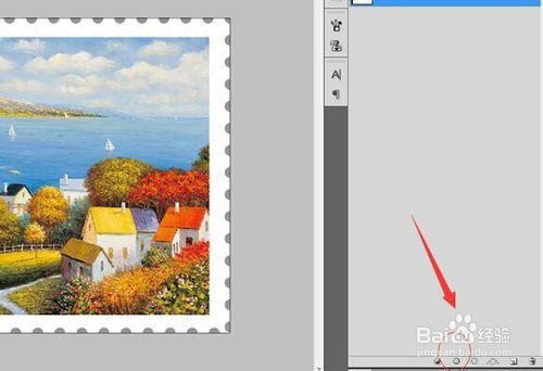 用PS給圖片製作成郵票的效果的教程