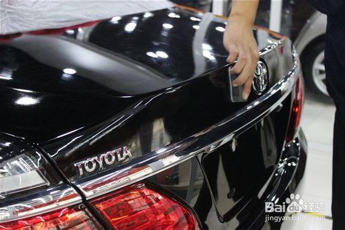 豐田皇冠汽車美容石家莊汽車漆面美容施工案例