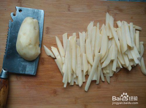 如何將薯條炸成快餐的感覺？家常炸薯條