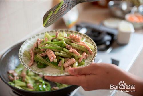 原創魷魚須炒西芹