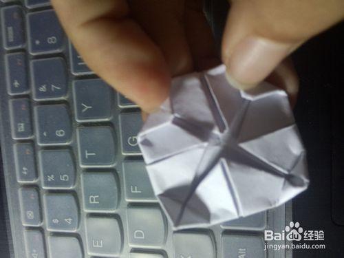 製作一種簡單的摺紙---睡蓮
