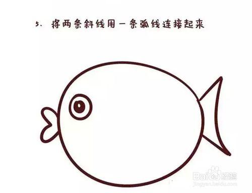 如何畫出超萌簡筆畫：小魚兒