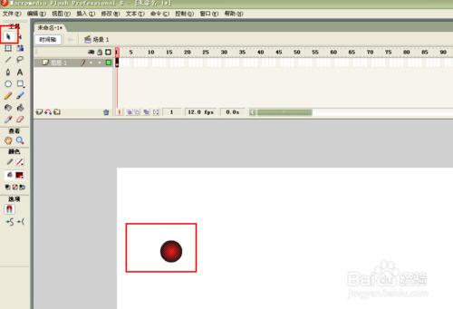 Flash入門實例：[1]如何製作跳動的小球動畫？