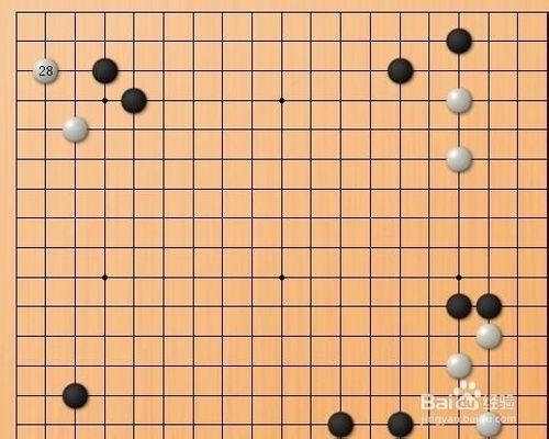 圍棋佈局怎樣選擇落子位置：[1]圈出有利點