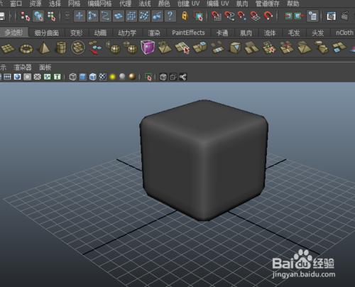 maya中如何讓製作簡單實體