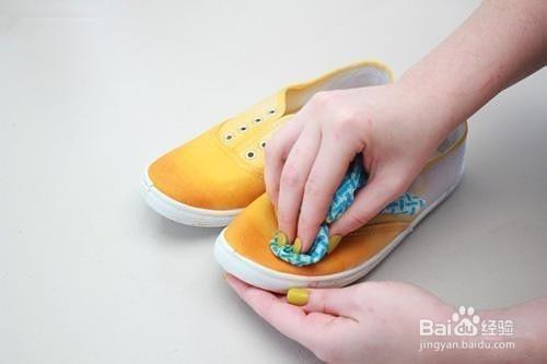 DIY軋染帆布鞋