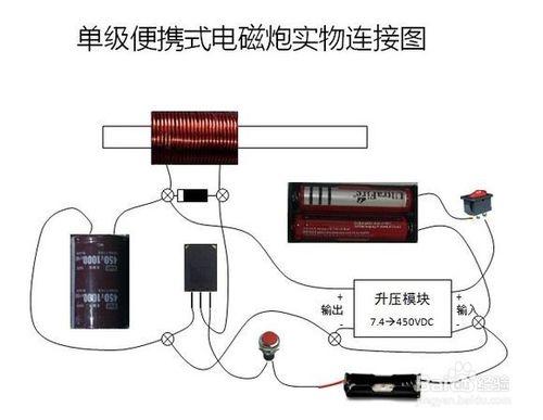 自制 電磁炮做法 單機