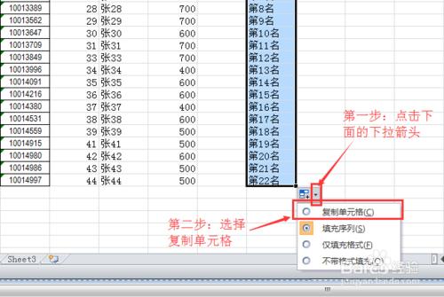 Excel下拉填充怎麼直接填充文本內容