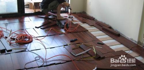 複合木地板的施工工藝流程