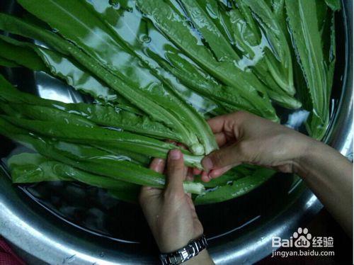 怎樣炒幹香油麥菜