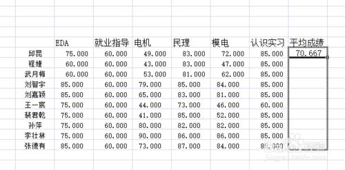 excel怎樣計算平均值？怎樣拖放單元格填充？