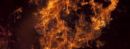 PHOTOSHOPCS6製作火焰立體字
