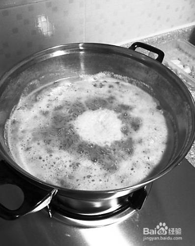 痘痘救星——芝麻綠豆粥的做法