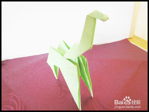 教你如何用紙折駱駝？