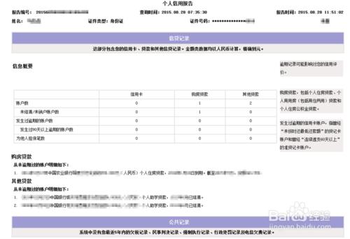 個人信用報告查詢方法