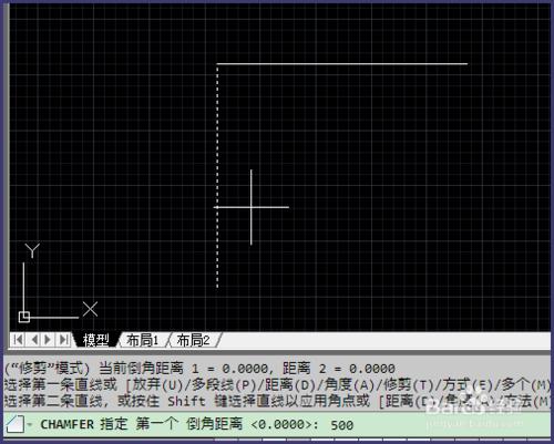 cad如何倒直角