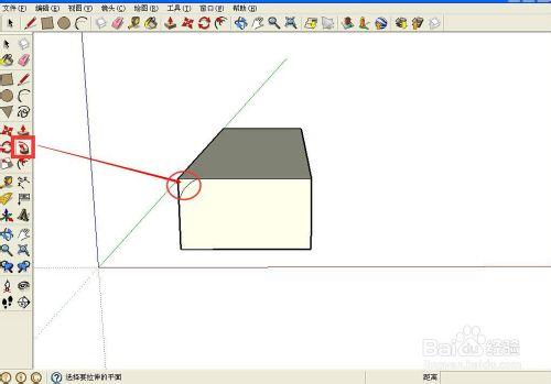 sketchup(草繪大師)如何實現CAD中的倒圓角命令