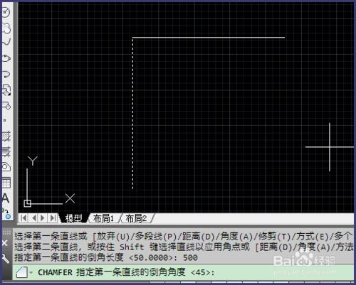 cad如何倒直角