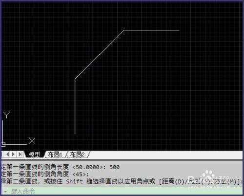 cad如何倒直角