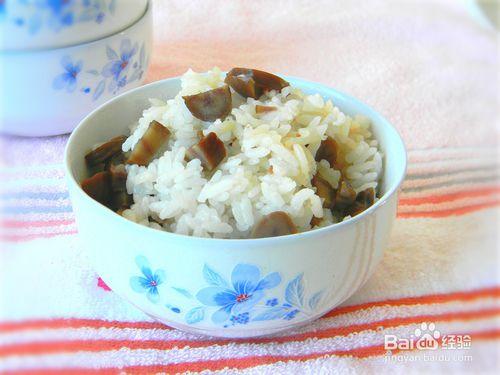 營養主食——栗子燜飯