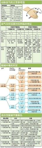 血氣分析化驗單的幾個重點