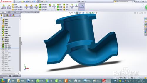 一種調節閥的Solidworks建模方法