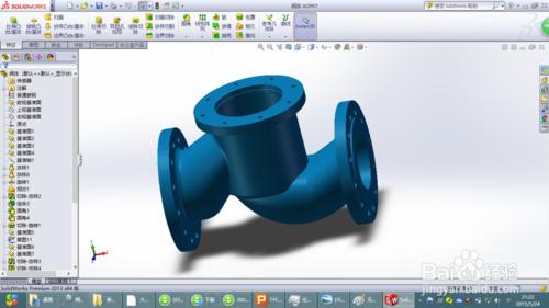 一種調節閥的Solidworks建模方法