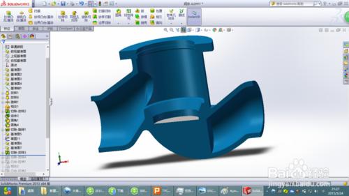 一種調節閥的Solidworks建模方法