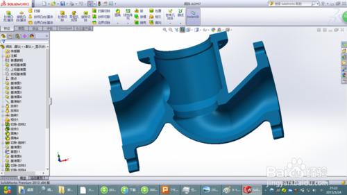 一種調節閥的Solidworks建模方法